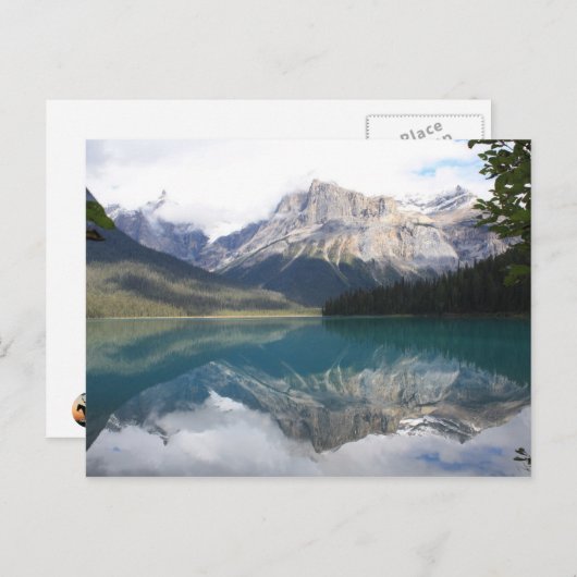Emerald Lake, British Columbia, Canada Briefkaart (Voorkant / Achterkant)