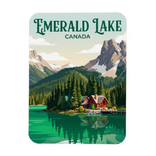Emerald Lake Canada Magneet