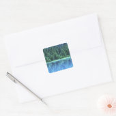Emerald Lake, Yoho NP, BC, Canada Vierkante Sticker (Envelop)