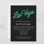 Emerald Las Vegas Sparkles Post Faire-part de mari<br><div class="desc">Cette invitation de réception de mariage Las Vegas Post est agrémentée d'un vert émeraude brillant sur un arrière - plan noir, ce qui en fait un endroit parfait pour le couple qui a fui à Las Vegas. Il fait partie de la collection Mariage Emerald Las Vegas Sparkles. Si d'autres éléments...</div>