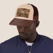 Emerald lizard Salamander op aarde Trucker Pet (In situ)
