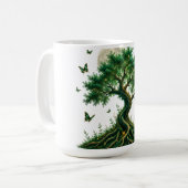 emerald magic tree latte mug (Devant gauche)