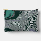 "Emerald Marble Flow" reistas Etui (Voorkant)
