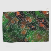 Emerald Maze Golfhanddoek (Horizontaal)