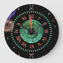 Emerald Midnight Clock Grote Klok