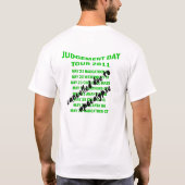 Emerald Monkey "dag van het vonnis" rondleiding Sh T-shirt (Achterkant)