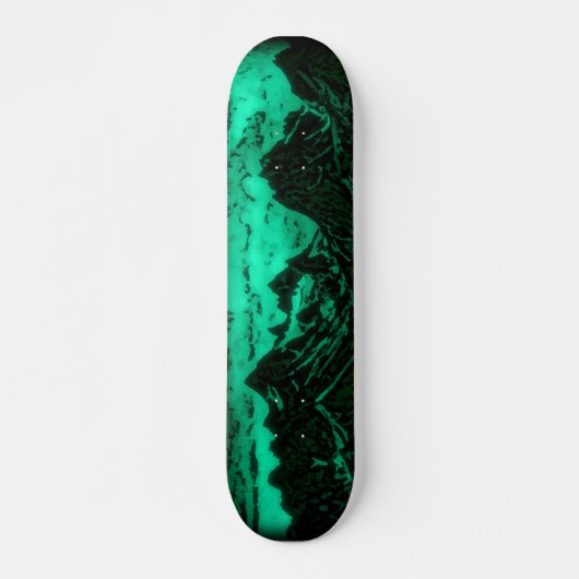 Emerald Mountains Skateboard (Voorkant)
