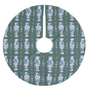 Emerald Nutkraker Tree Skirt Kerstboom Rok