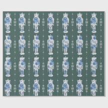 Emerald Nutkraker Wrapping Paper