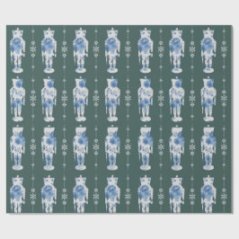Emerald Nutkraker Wrapping Paper Cadeaupapier