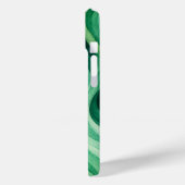 Emerald Oceaandraaiing Abstract Golfpatroon Case-Mate iPhone Case (Achterkant / Links)