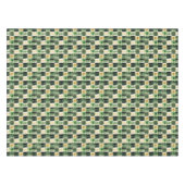 Emerald Patchwork Plaid Tafelkleed (Voorkant (Horizontaal))