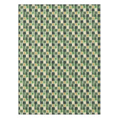 Emerald Patchwork Plaid Tafelkleed (Voorkant)