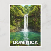 Emerald Pool Dominica Briefkaart (Voorkant)