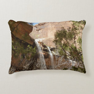 Emerald Pool Falls I uit Zion National Park Accent Kussen
