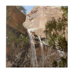 Emerald Pool Falls I uit Zion National Park Tegeltje
