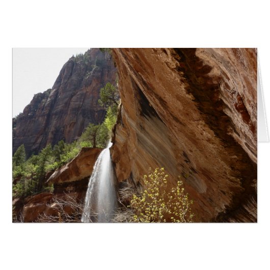 Emerald Pool Falls III du parc national de Zion (Devant horizontal)