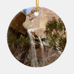 Emerald Pool Herfst I uit het Nationaal Park Zion Keramisch Ornament