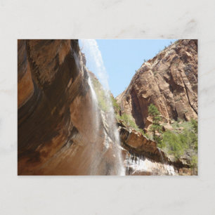 Emerald Pool Waterval II uit Zion National Park Briefkaart