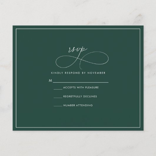 Emerald RSVP (Voorkant)