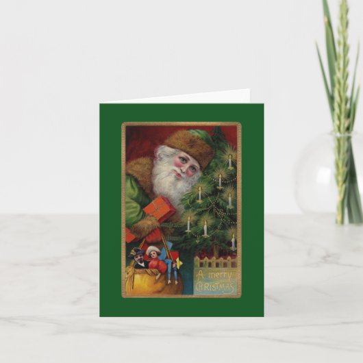 Emerald Santa Note Kaart (Voorkant)
