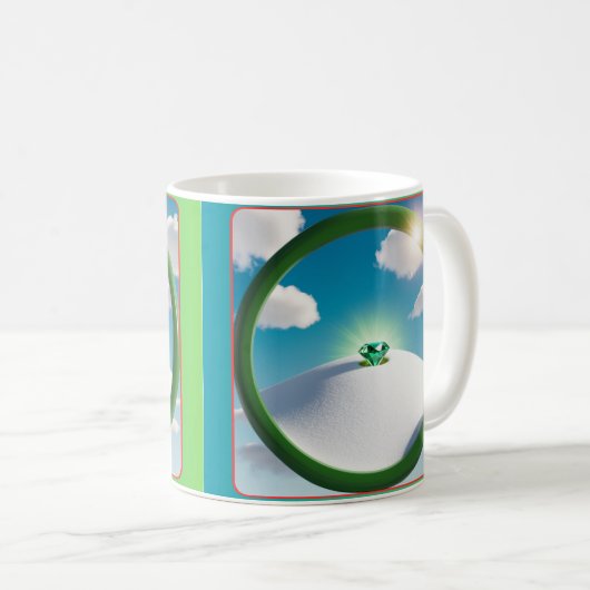 Emerald Serenity Mug (Devant droit)