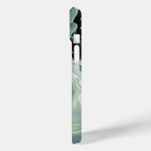 Emerald Splash Dynamics iPhone Case (Achterkant / Links)