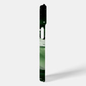 Emerald Splash Dynamics iPhone Case (Achterkant / Rechts)