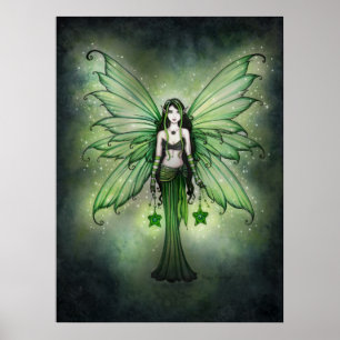 Emerald Star Fairy Poster