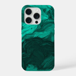 EMERALD SWIRL TELEFOONHOESJE iPhone 15 PRO HOESJE