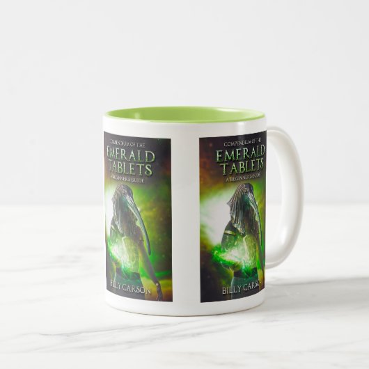 Emerald Tablets Coffee Mok (Voorkant rechts)