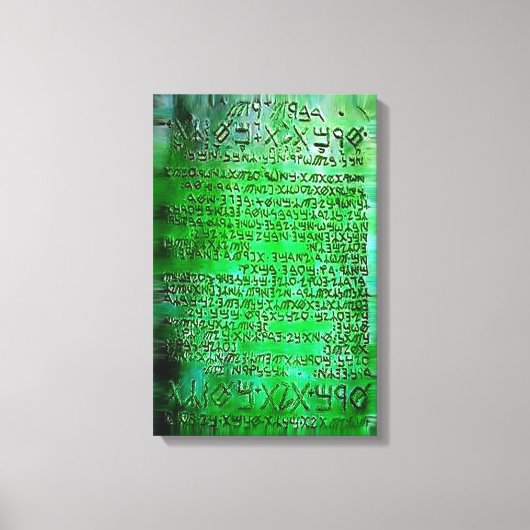 EMERALD TABLETTEN THOTH RA CANVAS EG (Voorkant)