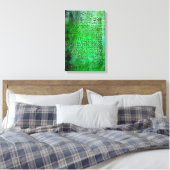 EMERALD TABLETTEN THOTH RA CANVAS EG AFDRUK (Insitu (Slaapkamer))