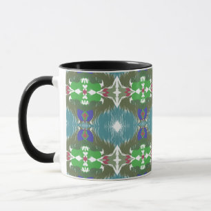 Emerald Tide Kaleidoscoop Mok