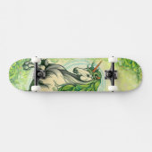 Emerald Unicorn Skateboard (Horizontaal)