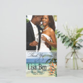 Emerald Waters Tropical Beach Merci Photo (Debout devant)