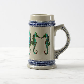 Emerald Zee Horses Stein Bierpul