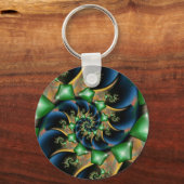 emeralds_on_satin sleutelhanger (Voorkant)