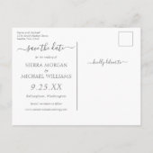 Émeraude Élégante à Feuillage Doré Carte de Faire- (Dos)