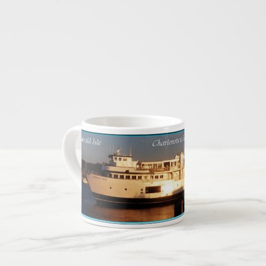 Émeraude Isle expresso mug (Devant gauche)