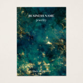 Émeraude moderne QR Code Bijoux Collier d'affaires (Devant)