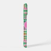 Émeraude Rose Chaud Prépa Patchwork Madras Monogra (Côté droit)
