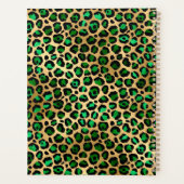 Émeraude vert leopard motivation 2026 (Dos)