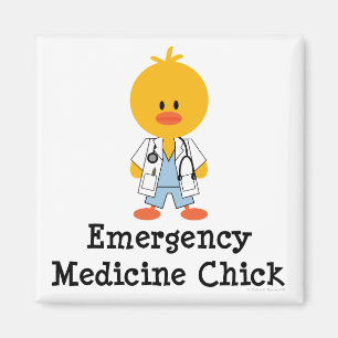 Emergency Medicine Chick Magnet Magneet