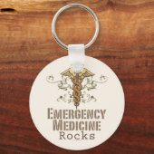Emergency Medicine Rocks Sleutelhanger (Voorkant)