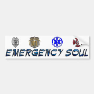 Emergency Soul Bumpersticker
