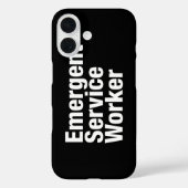 Emergent Service Worker Case-Mate iPhone Case (Achterkant)