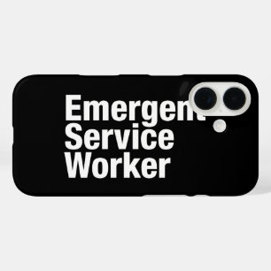 Emergent Service Worker iPhone 16 Hoesje