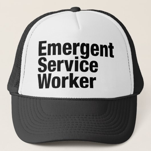 Emergent Service Worker Trucker Pet (Voorkant)