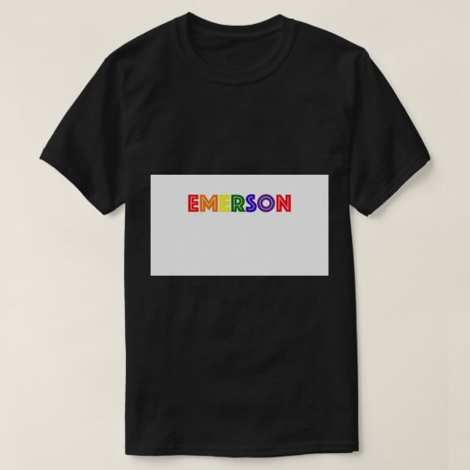 Emerson College Pride T-shirt (Design voorkant)